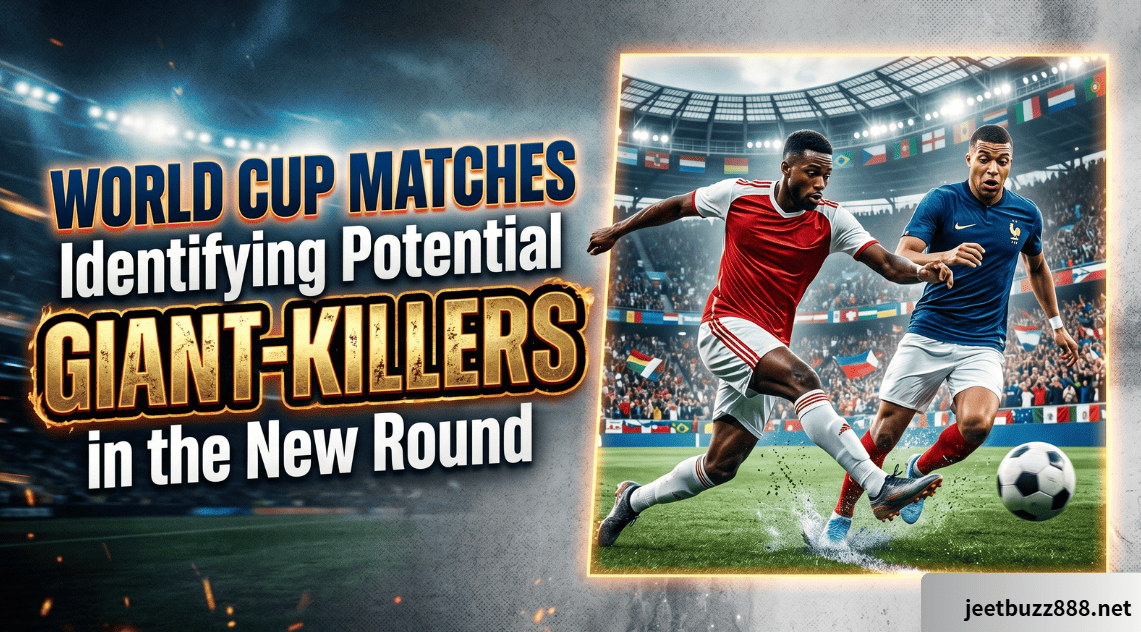  World Cup Matches Identifying Potential Giant-Killers in the New Round