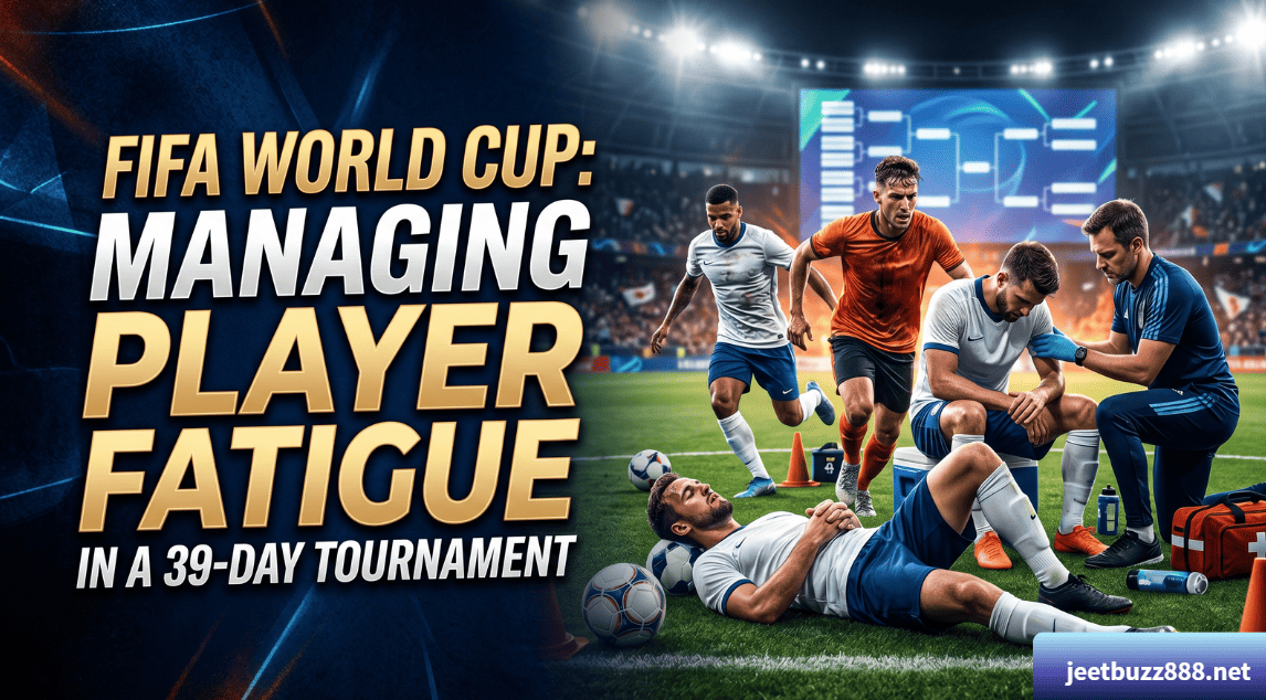FIFA World Cup: Managing Player Fatigue in a 39-Day Tournament 1 FIFA World Cup Managing Player Fatigue in a 39-Day Tournament