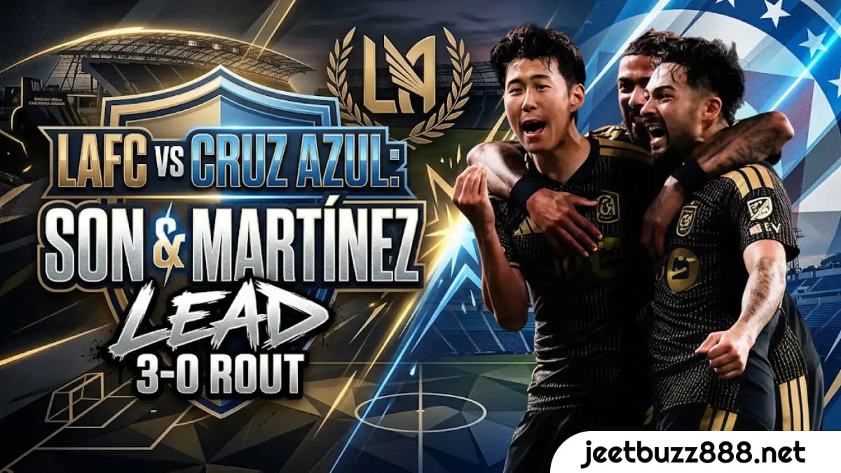 LAFC vs. Cruz Azul : Son and Martínez Fuel LAFC’s 3 – 0 Rout of the Reigning Champs