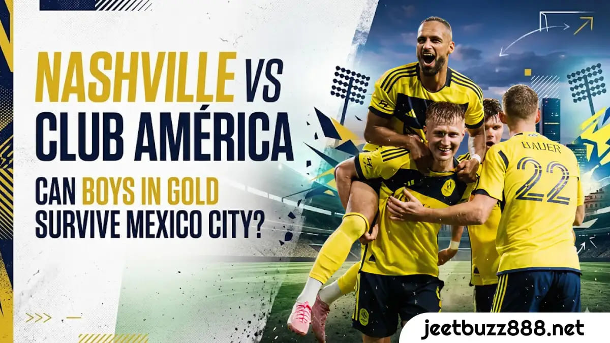 Nashville vs. Club América : Can the “Boys in Gold” Survive Mexico City 