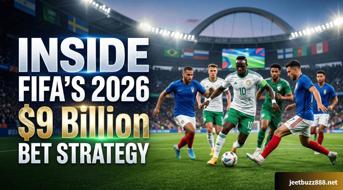 Fútbol World Cup 2026: Inside FIFA’s 2026 $9 Billion Bet Strategy 1 Fútbol World Cup 2026: Inside FIFA’s 2026 $9 Billion Bet Strategy